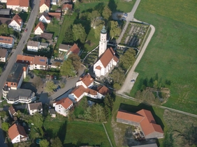 Luftaufnahme Martins-Kirche